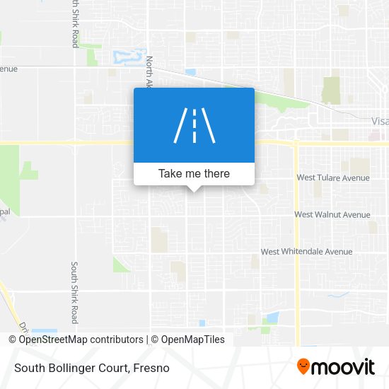 South Bollinger Court map