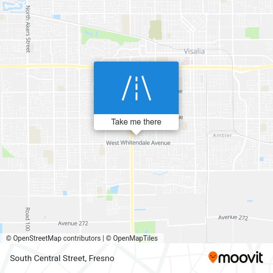 South Central Street map