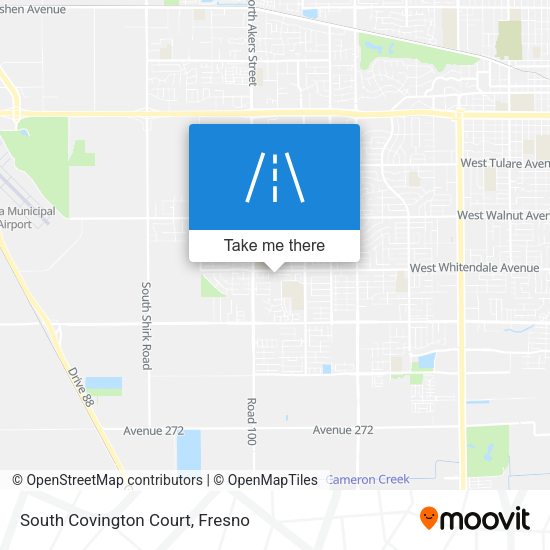 Mapa de South Covington Court