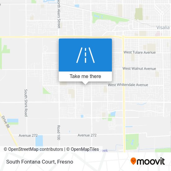 South Fontana Court map