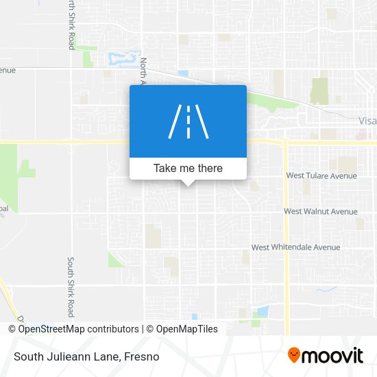 South Julieann Lane map
