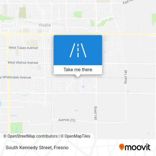 Mapa de South Kennedy Street