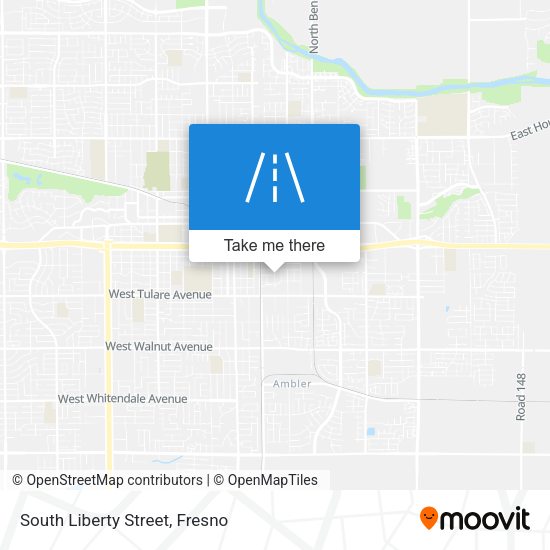 South Liberty Street map