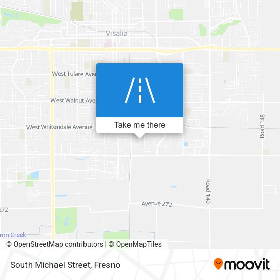 South Michael Street map
