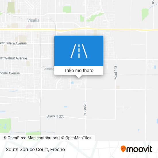 Mapa de South Spruce Court
