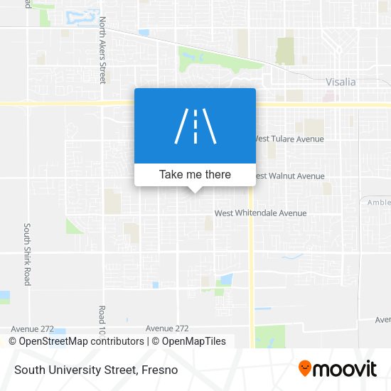 South University Street map