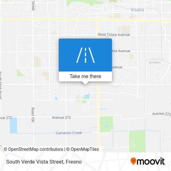 Mapa de South Verde Vista Street
