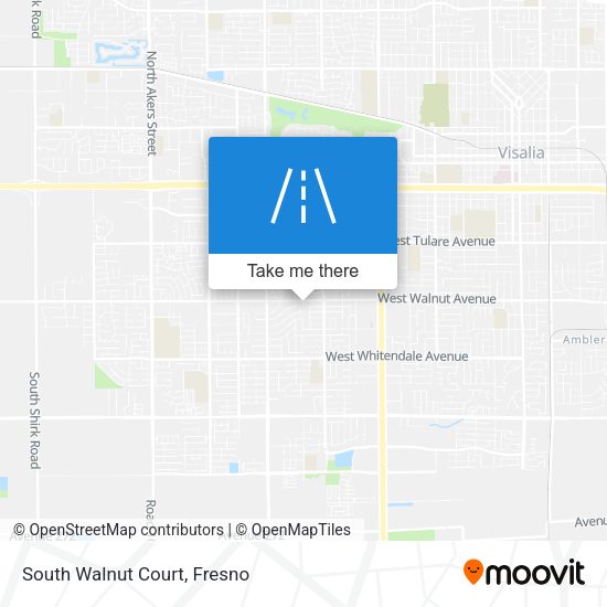Mapa de South Walnut Court