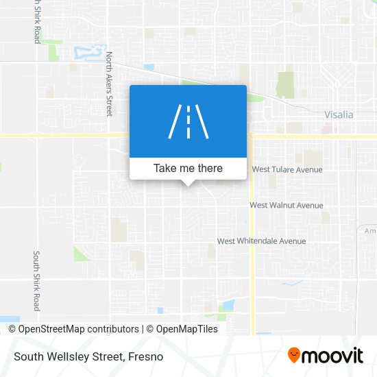 Mapa de South Wellsley Street