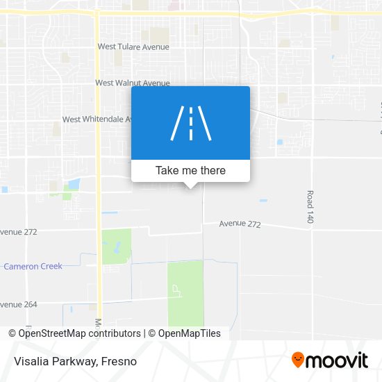 Mapa de Visalia Parkway