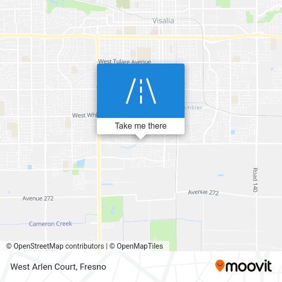 Mapa de West Arlen Court