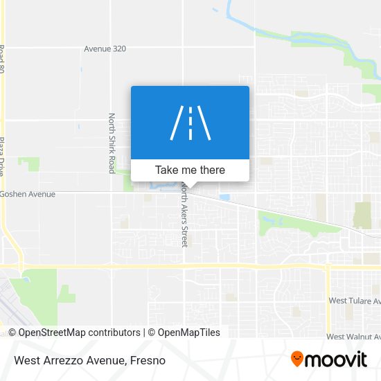 West Arrezzo Avenue map