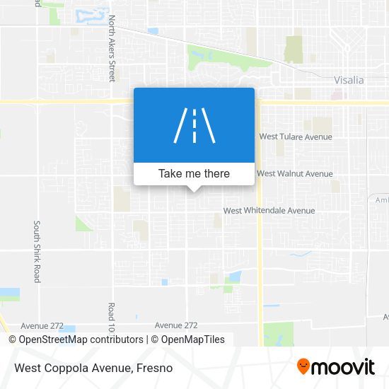 West Coppola Avenue map