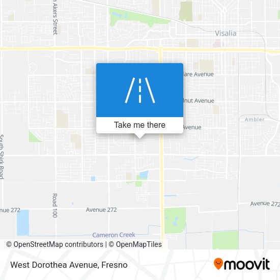 Mapa de West Dorothea Avenue