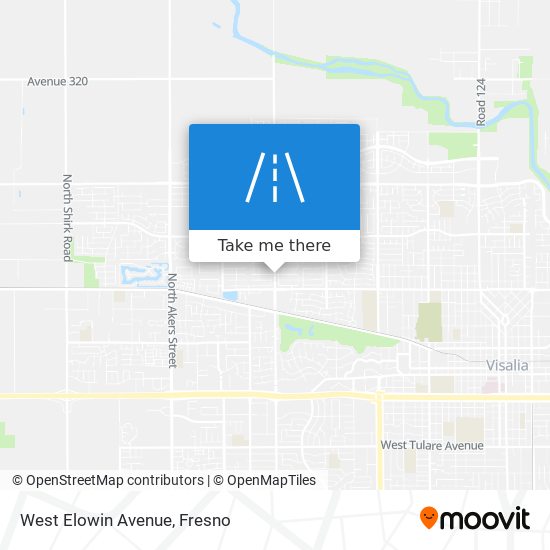 West Elowin Avenue map