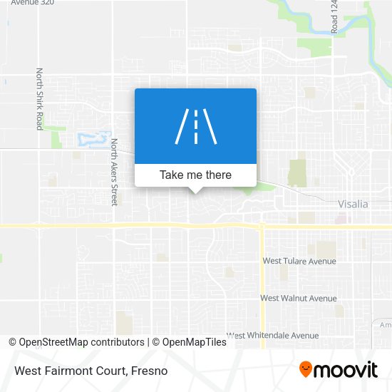 West Fairmont Court map