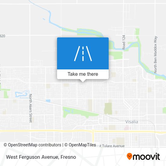 West Ferguson Avenue map