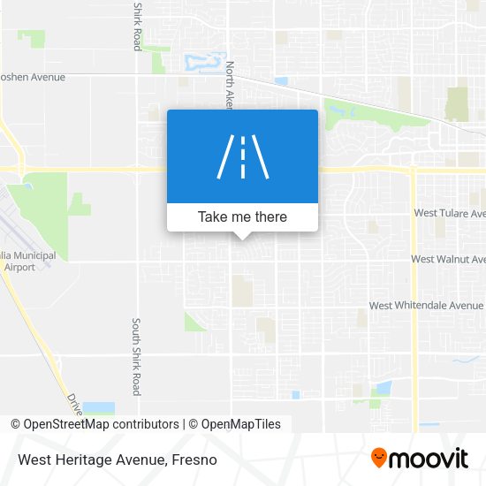 West Heritage Avenue map