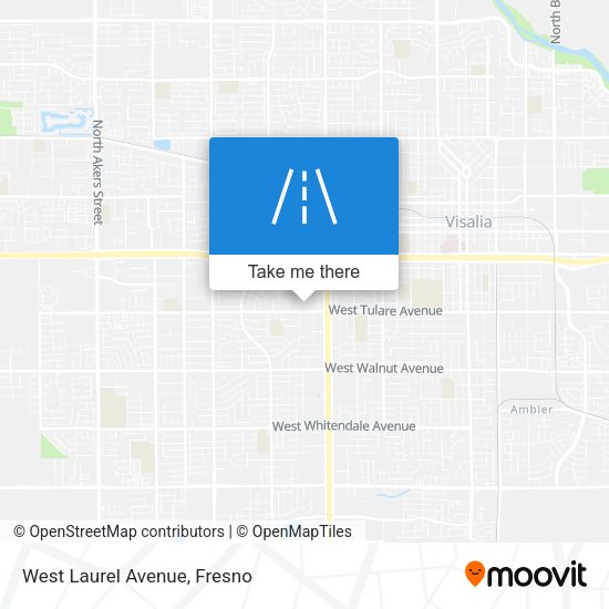 Mapa de West Laurel Avenue