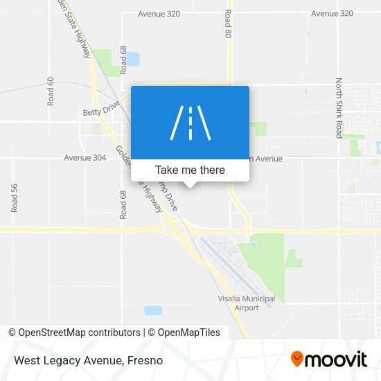 Mapa de West Legacy Avenue