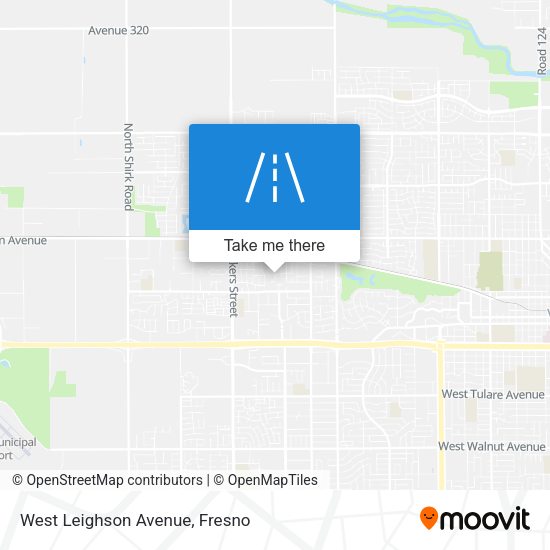 West Leighson Avenue map
