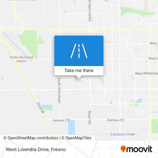 West Lisendra Drive map