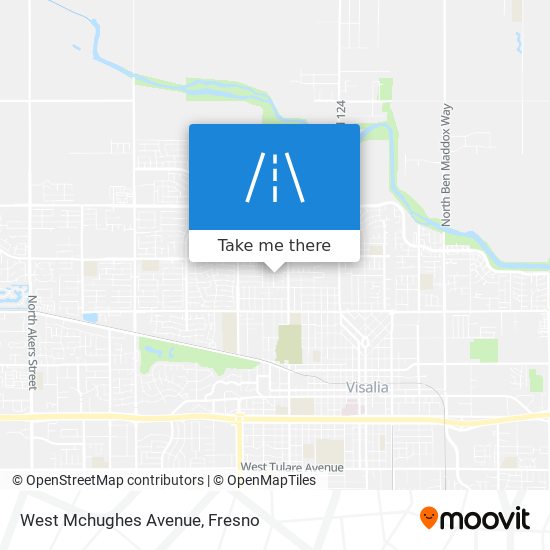 Mapa de West Mchughes Avenue