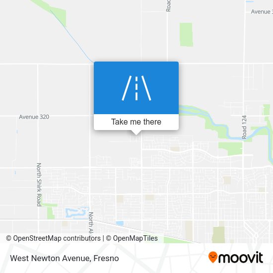 West Newton Avenue map