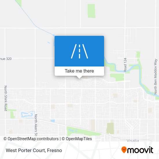 Mapa de West Porter Court
