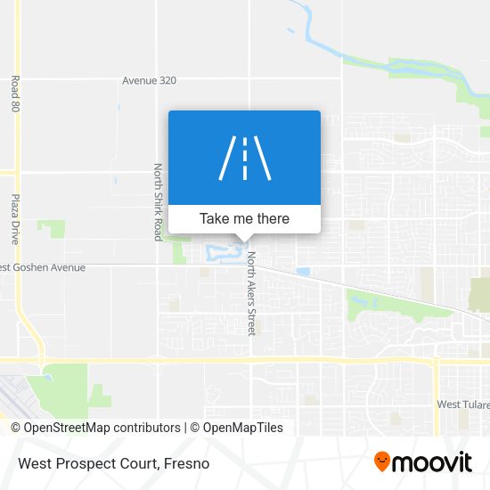West Prospect Court map