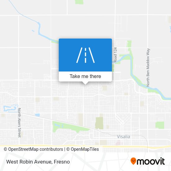 Mapa de West Robin Avenue