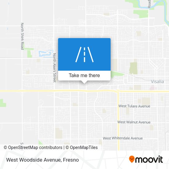 Mapa de West Woodside Avenue