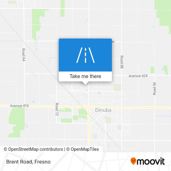 Mapa de Brent Road