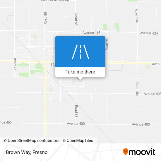 Mapa de Brown Way