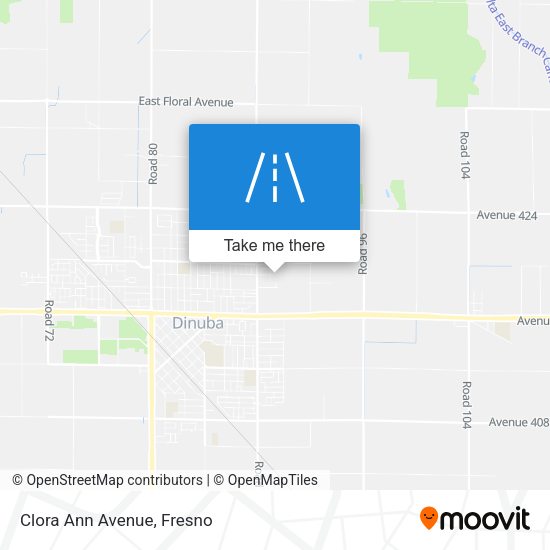 Mapa de Clora Ann Avenue