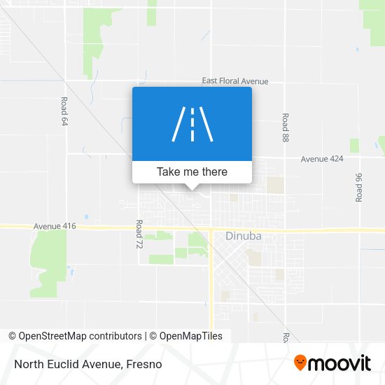 North Euclid Avenue map
