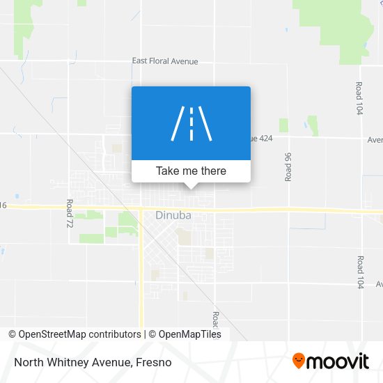 North Whitney Avenue map