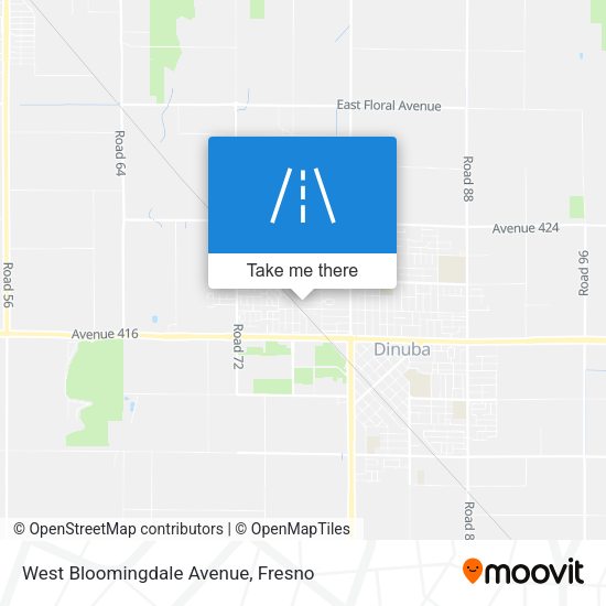 Mapa de West Bloomingdale Avenue