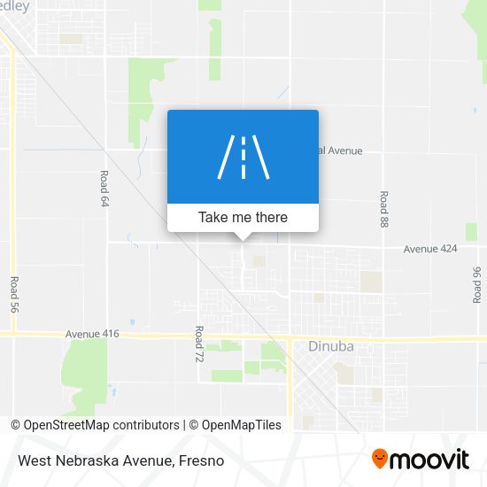 West Nebraska Avenue map