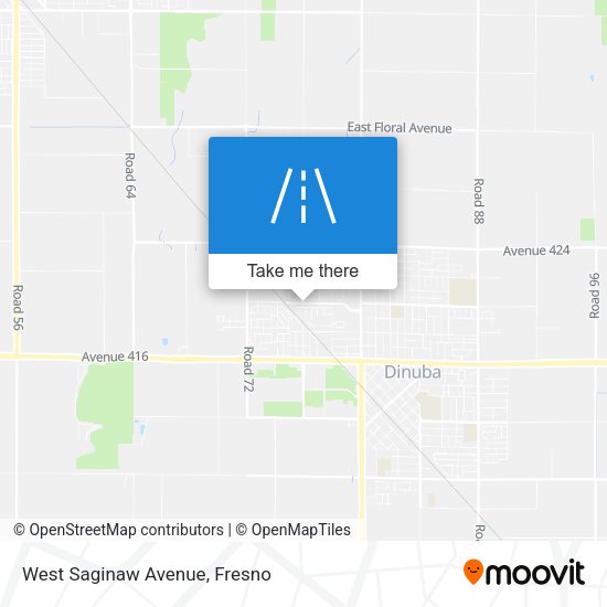Mapa de West Saginaw Avenue