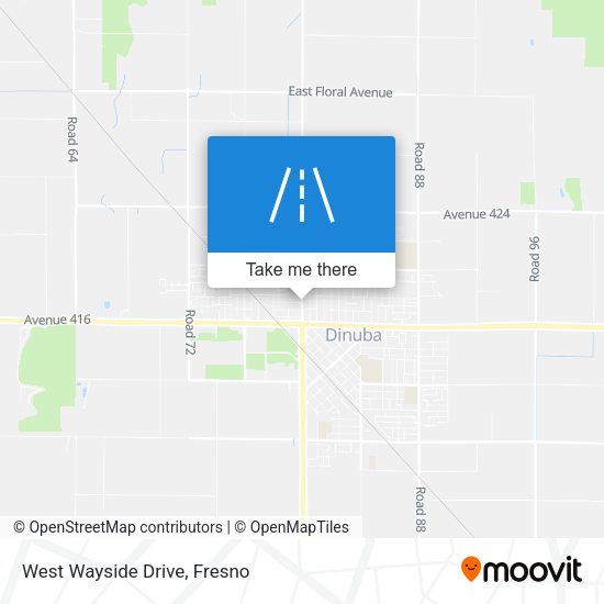 West Wayside Drive map