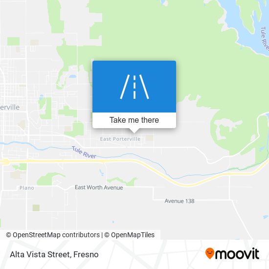 Alta Vista Street map