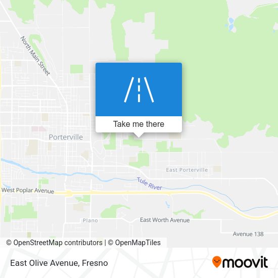 Mapa de East Olive Avenue