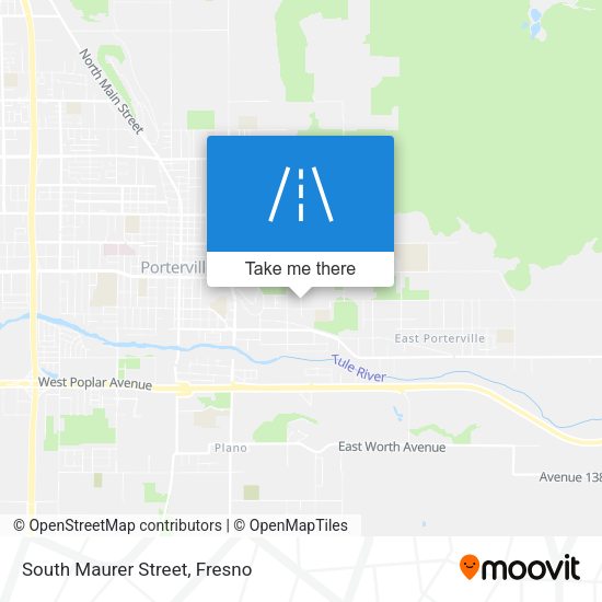 South Maurer Street map