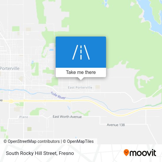 South Rocky Hill Street map