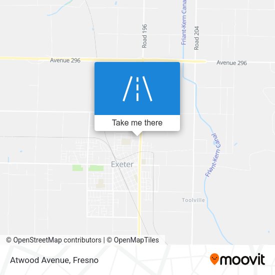 Atwood Avenue map