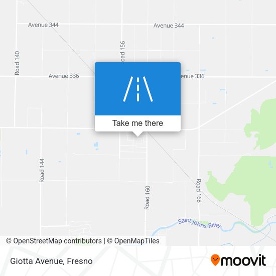 Mapa de Giotta Avenue