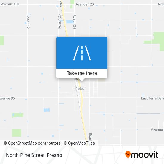 Mapa de North Pine Street