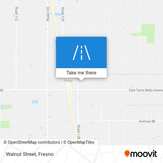 Walnut Street map