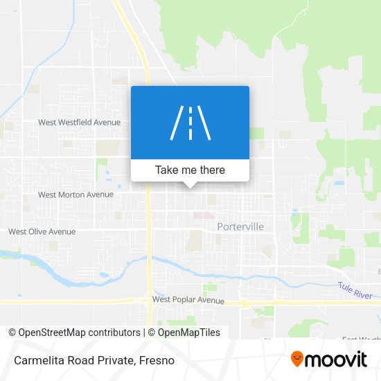 Carmelita Road Private map